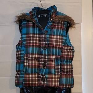 Arizona Jean Co Blue💙❄ Hooded Puffy Medium